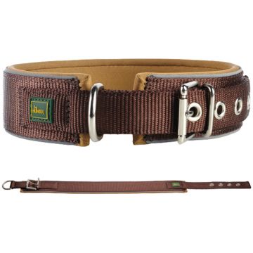 Hunter Halsband Neopren Reflect, braun/karamell