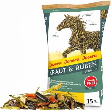 Josera Pferd Kraut und Rüben Strukturmüsli 15kg