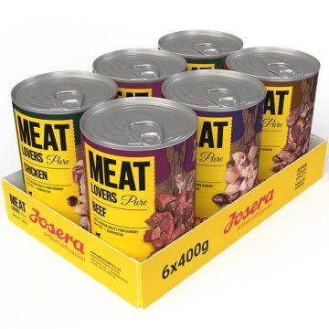 Josera Meat Lovers Pure Multipack 6x400g