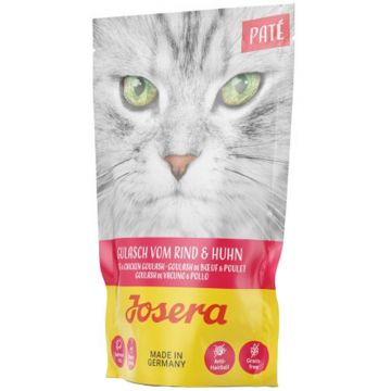Josera Katze Pate Gulasch vom Rind und Huhn 85g
