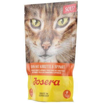 Josera Katze Soup Huhn mit Karotte und Spinat 70g