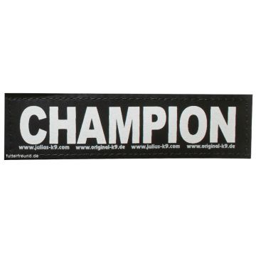 Julius-K9 Klettsticker, S, CHAMPION 2 Stk.