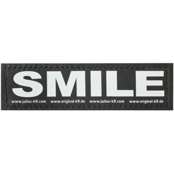 Julius-K9 Klettsticker, S, SMILE 2 Stk.