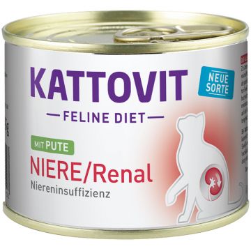 Kattovit Dose Niere/Renal mit Pute 185g