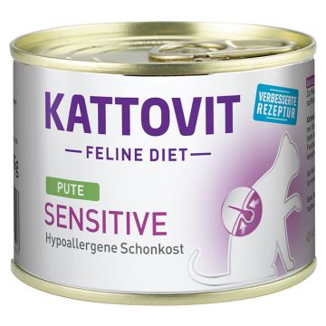 Kattovit Dose Sensitive mit Pute 185g
