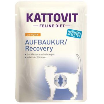 Kattovit Pouch Aufbaukur/Recovery mit Huhn 85g