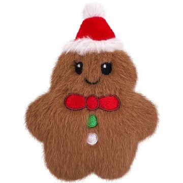KONG Holiday Snuzzles Mini Gingerbread brown XS ca. 12,7cm
