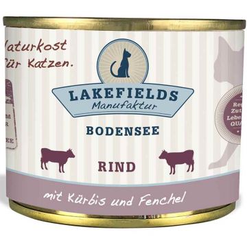 Lakefields Katze Dosenfleisch-Menü Rind 200g