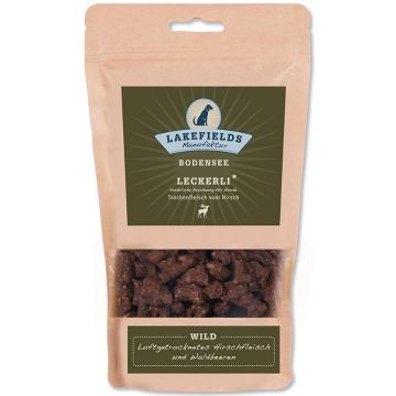 Lakefields Leckerli Trockenfleisch Hirsch 150g