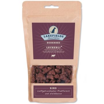 Lakefields Leckerli Trockenfleisch Weiderind 150g