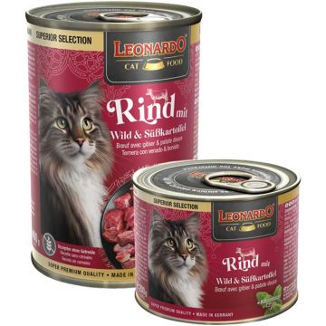 Leonardo Dose Rind mit Wild und Süßkartoffel