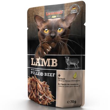 Leonardo Pouch Lamb + extra pulled Beef 70g