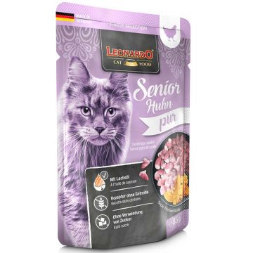 Leonardo Pouch Senior Huhn pur 85g