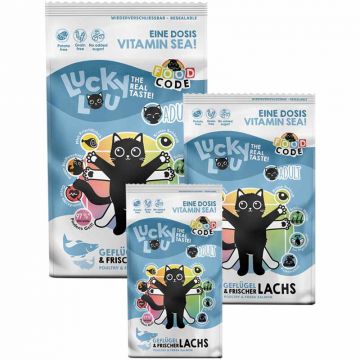 Lucky Lou Food Code Lifestage Adult Geflügel + Lachs