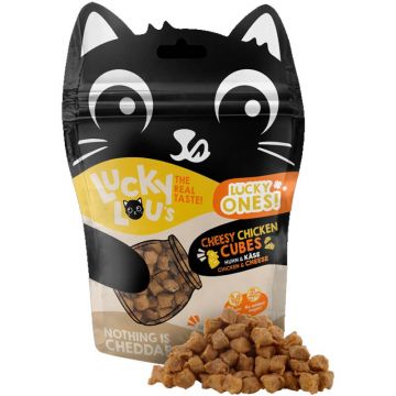 Lucky Lou Lucky Ones Cubes Käse + Huhn 80g