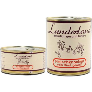 Lunderland Fleischknochen vom Rind, gewolft Dose