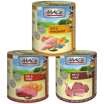 Macs Nassfutter Sparpaket 800g