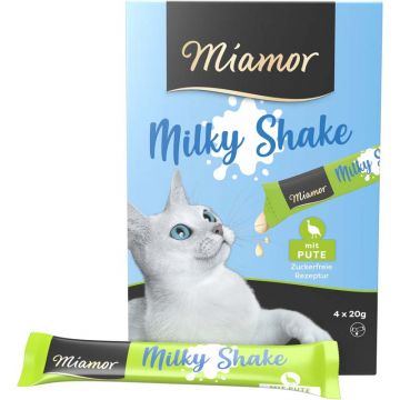 Miamor Cat Milky Shake mit Pute 4x20g