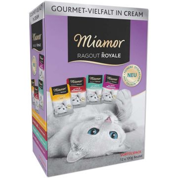 Miamor Ragout Royale Cream Vielfalt 12x100g