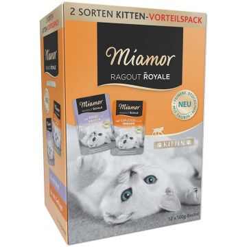 Miamor Ragout Royale Kitten Jelly 12x100g Vorteilspack