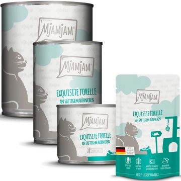 MjAMjAM exquisite Forelle an saftigem Hühnchen