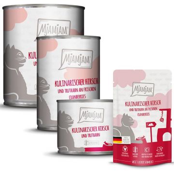 MjAMjAM kulinarischer Hirsch + Truthahn an Cranberries