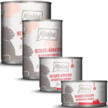 MjAMjAM delikates Hühnchen an fruchtigen Erdbeeren