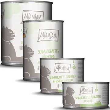 MjAMjAM schmackhaftes Hühnchen an gedünstetem Sellerie