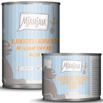 MjAMjAM Dose blanchiertes Hühnchen + Kürbis an Soße