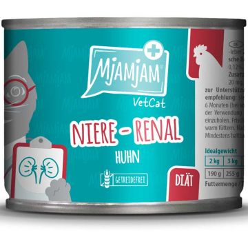 MjAMjAM VetCat - Diät - Niere - Renal - Huhn 200g