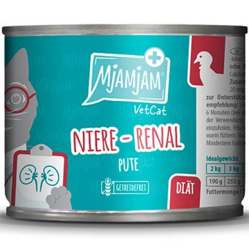 MjAMjAM VetCat - Diät - Niere - Renal - Pute 200g