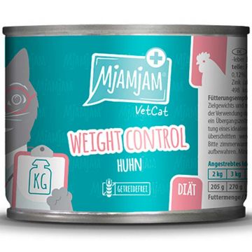 MjAMjAM VetCat - Diät - Weight Control Huhn 200g