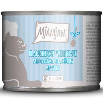 MjAMjAM Dose blanchierte Wildente + Kürbis an Soße 185g