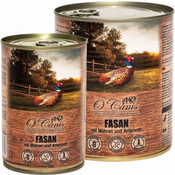 Ocanis Fasanenfleisch mit Möhren und Amaranth