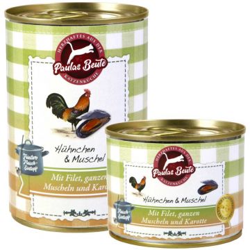 Paulas Beute Fleisch-Eintopf Hühnchen und Muschel