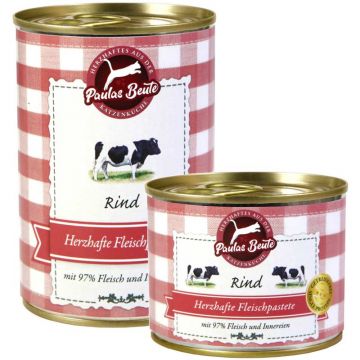 Paulas Beute Fleischpastete Rind