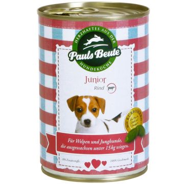 Pauls Beute JUNIOR Rind (getreidefrei) 400g