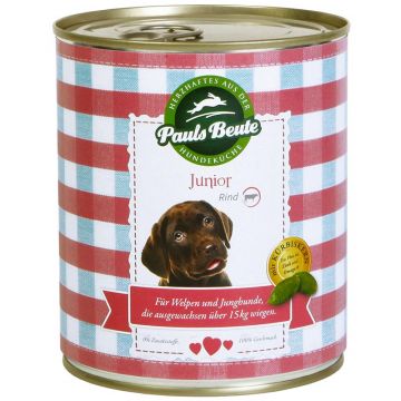 Pauls Beute JUNIOR Rind (getreidefrei) 800g