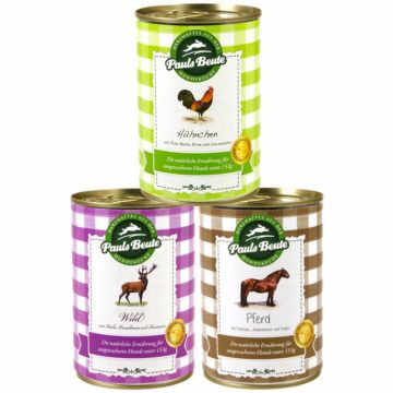 Pauls Beute Sparpaket (getreidefrei) 400g