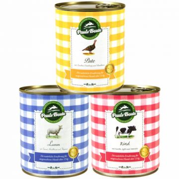 Pauls Beute Sparpaket (getreidefrei) 800g