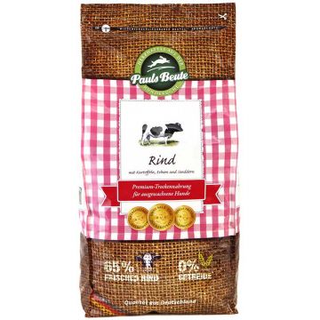 Pauls Beute Trockennahrung Rind
