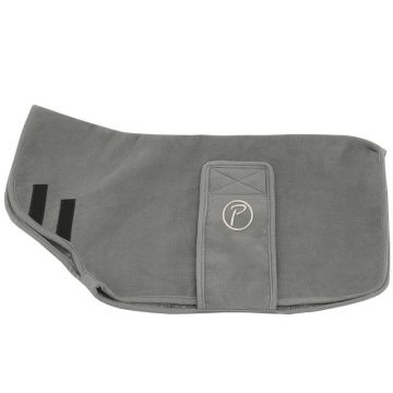 Petlando Hundebademantel Superdry, anthrazit
