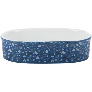 Petlando Katzennapf Terrazzo, 500 ml, blau