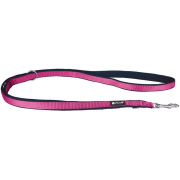 Petlando Magnetech verstellbare Führleine, navy/fuchsia