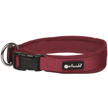 Petlando Mesh Halsband, bordeaux