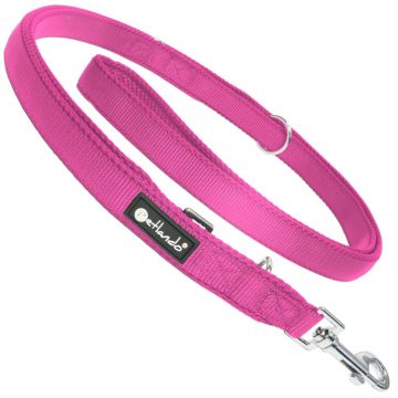 Petlando Mesh verstellbare Führleine, fuchsia