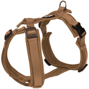 Petlando Mesh Y-Comfort Geschirr, cognac