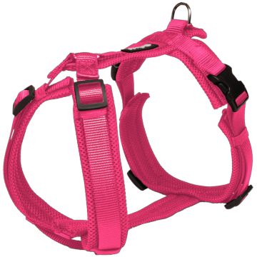 Petlando Mesh Y-Comfort Geschirr, fuchsia