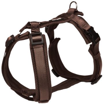 Petlando Mesh Y-Comfort Geschirr, mokka