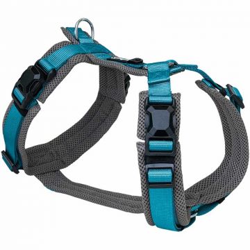 Petlando Magnetech Y-Comfort Geschirr, anthrazit/petrol